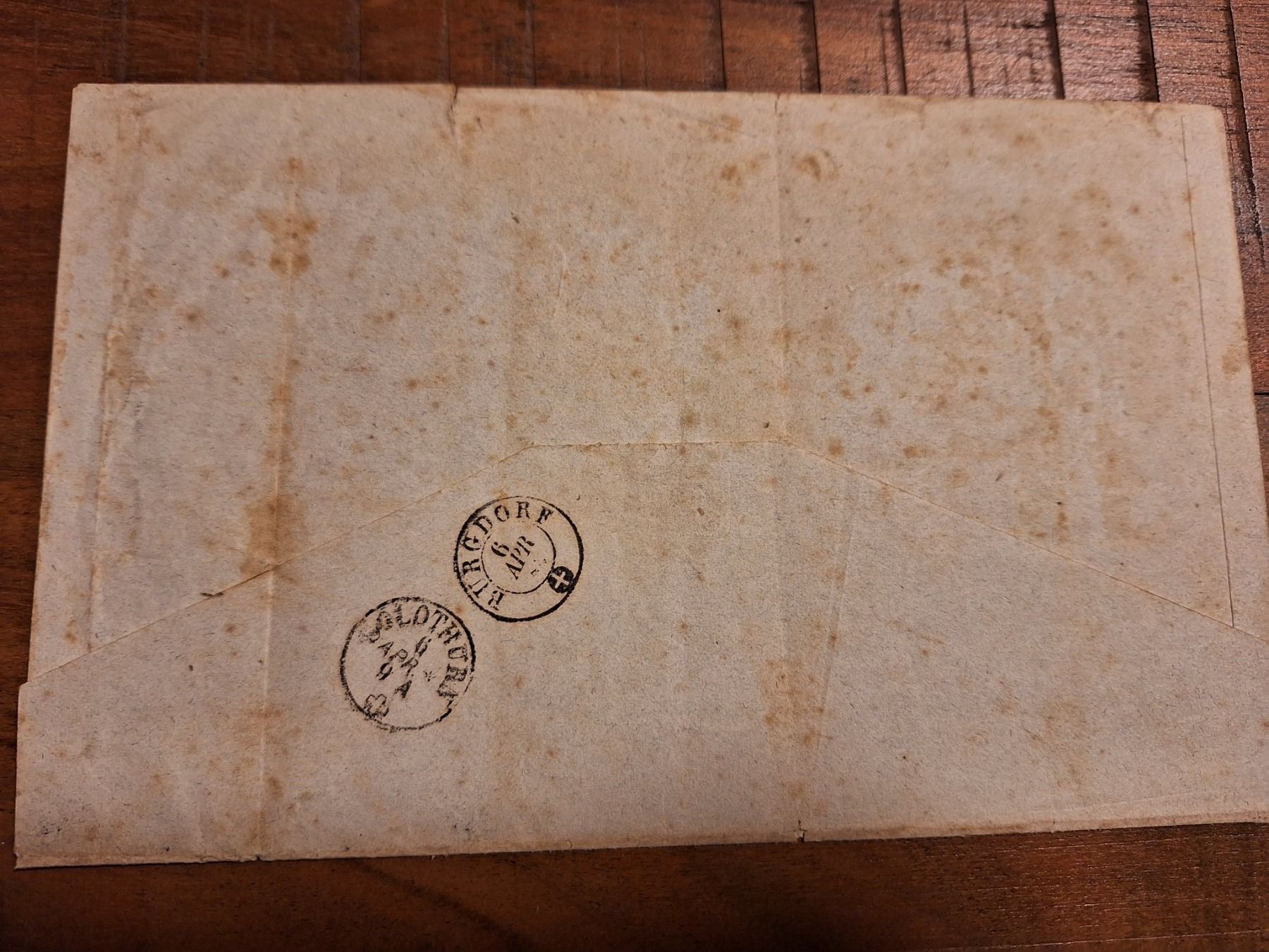 Alle Briefmarken: Strubelbrief 22G / 25G Langnau Kat. 300.- – Gebraucht aus Balgach von SIMEON27 4