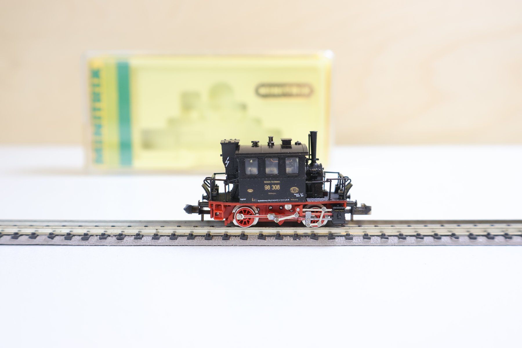 Trix Modellini di ferrovie: Minitrix DR Glaskasten Dampflok 12015 - Top Modell – Usato da Winterthur venduto da Monstera 5