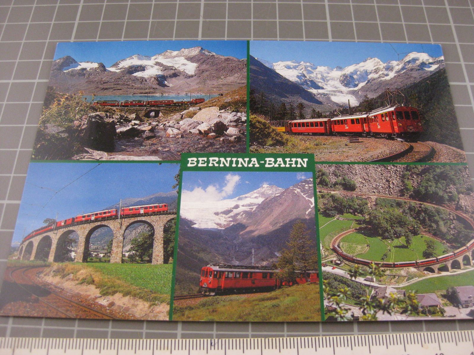 Cartes postales: Berninabahn, Rhätische Bahn RhB – D'occasion à Malters par Marosko
