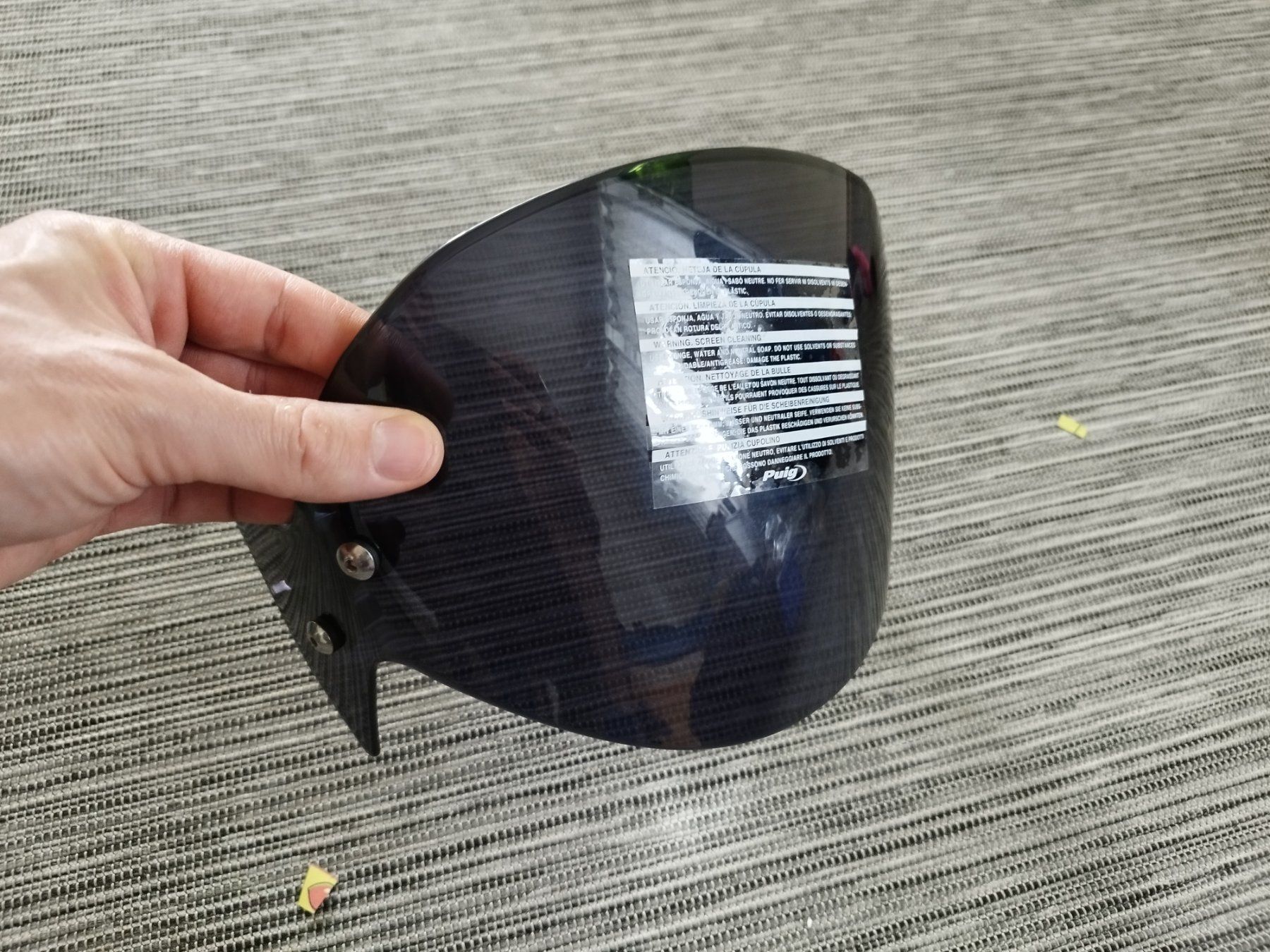 Suzuki Strasse: Windschild Suzuki GSR600 – Gebraucht aus Escholzmatt von Cornix