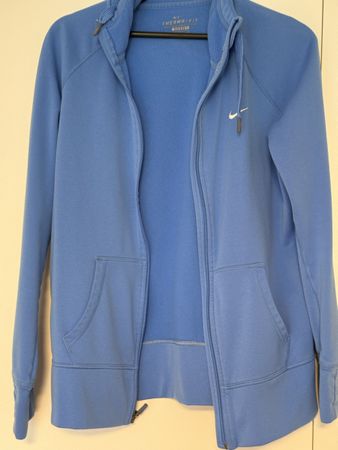 Damen Hoodie Nike Therma-FIT blau Grösse L