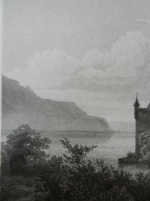 Stiche: Schloss Chillon château – Gebraucht aus Risch von Rischli15 3