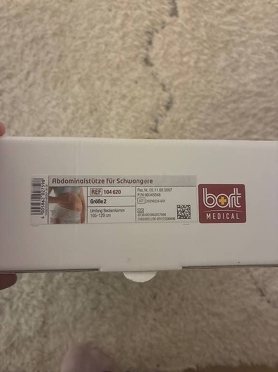 Gürtel: Stützgurt Bauchband Bauchgurt Bort – Neu und originalverpackt aus Niederwil AG von Aloha32 4