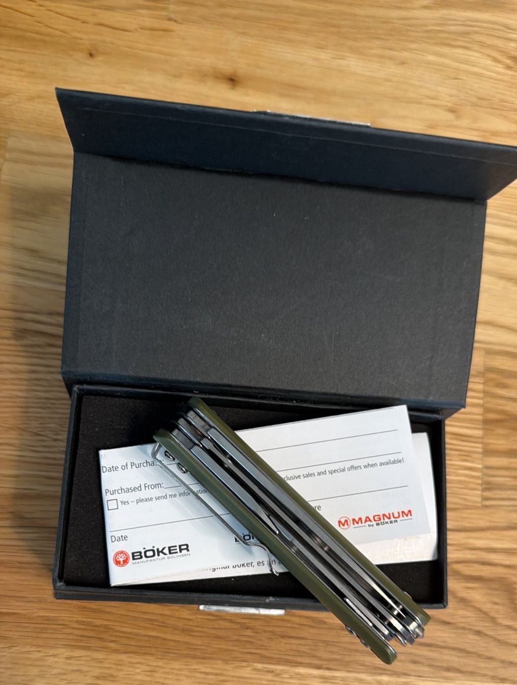 Taschenmesser: BÖKER PLUS IWA 2017 SACKMESSER – Neu und originalverpackt aus Zürich von Frei-Occasionen 6