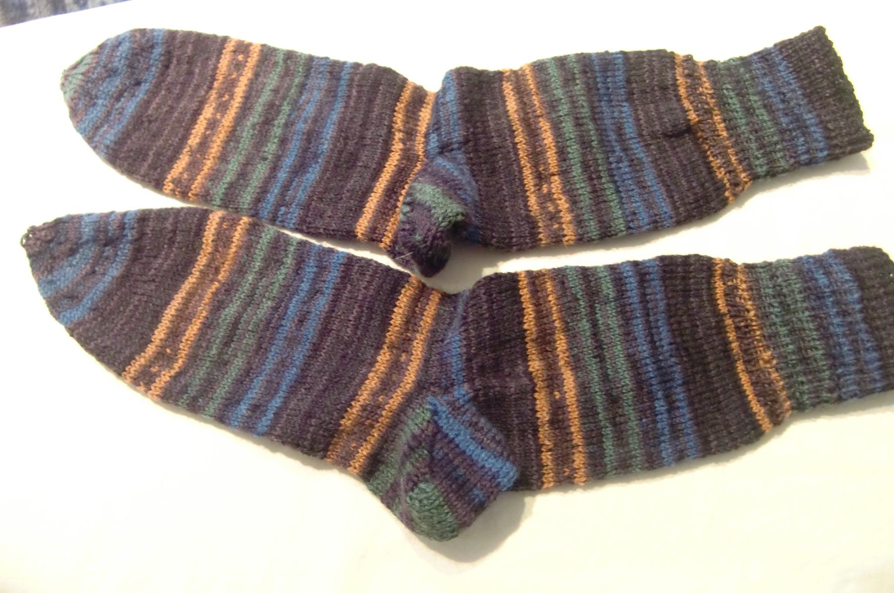 Socken: handgestrickte Socke Grösse 42/43 – Neu und originalverpackt aus trüllikon von marie2004