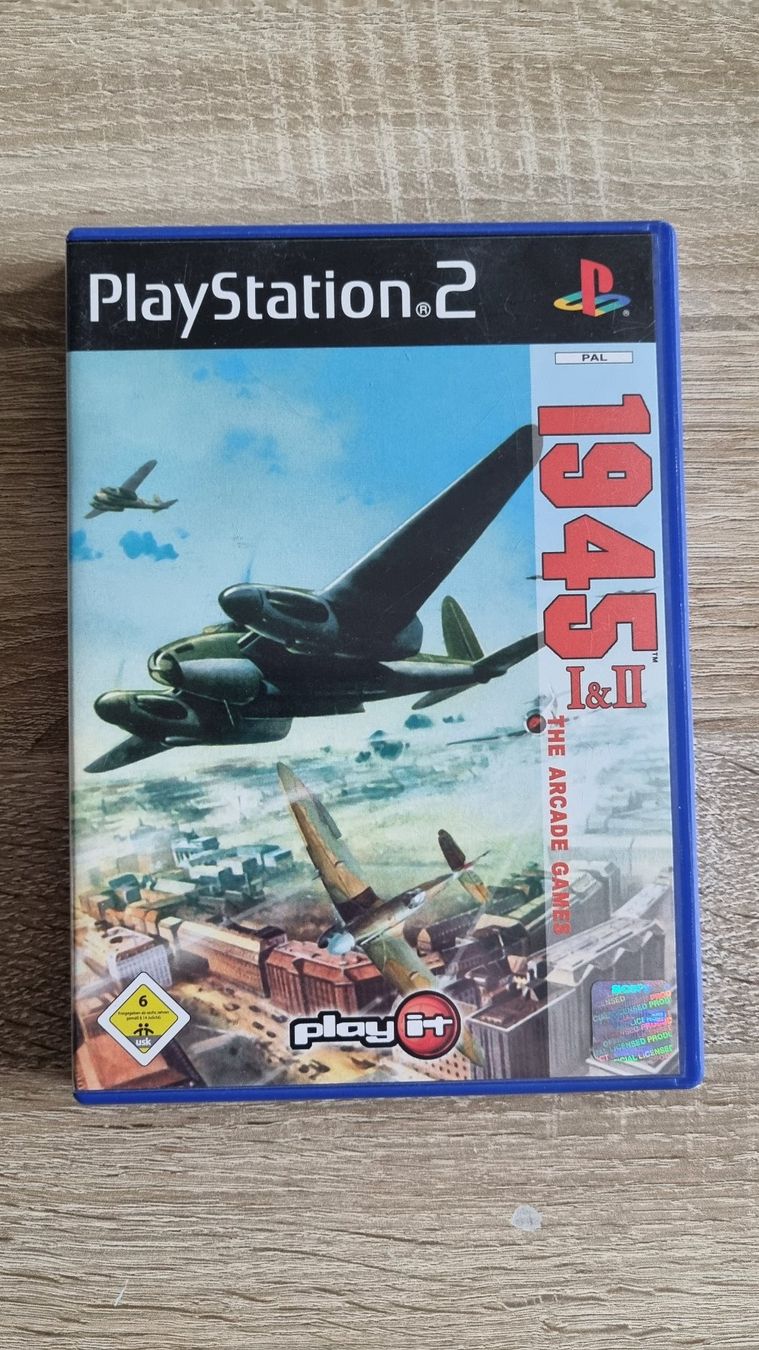 Spiele: 1945 I&II - The Arcade Games PS2 – Gebraucht aus Hagenbuch ZH von lecterr55