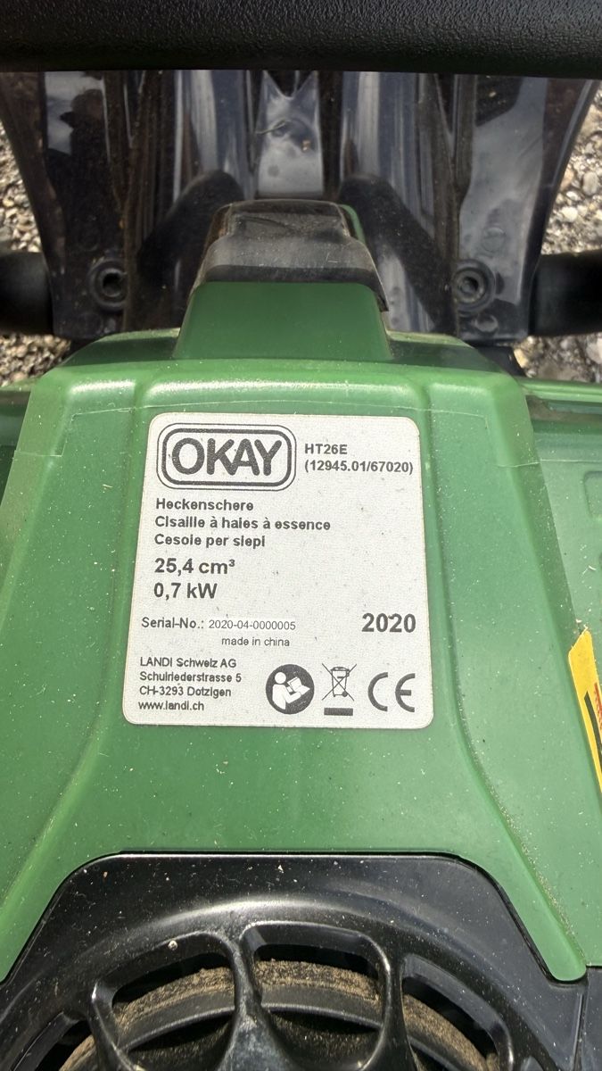 Toutes les machines: Taille-haies OKAY – D'occasion à Châtel-St-Denis par duc118 3