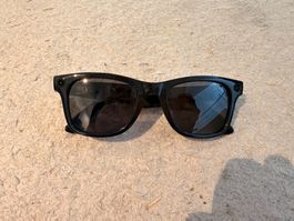 Meta Rayban noir brillant