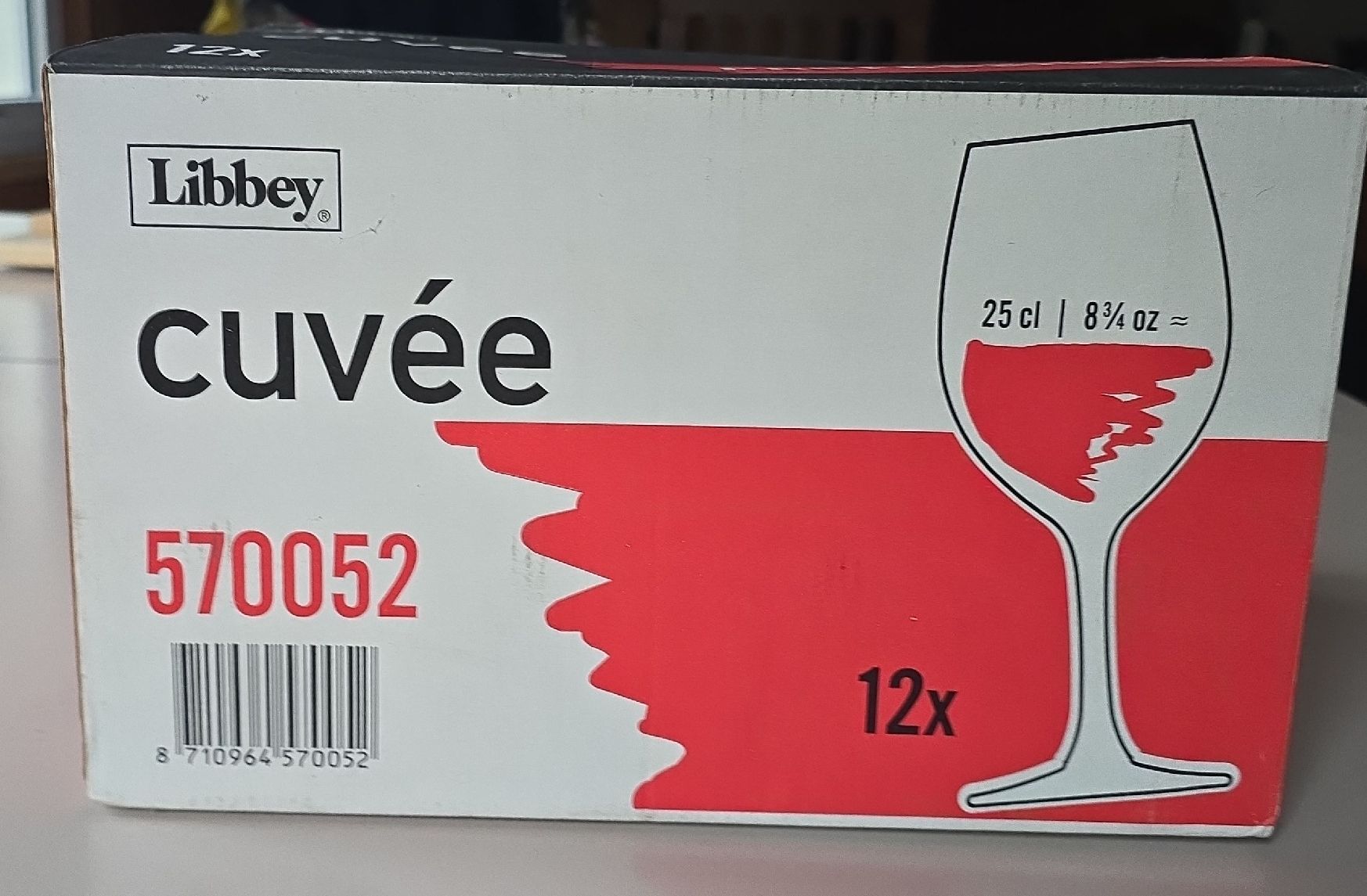 Bicchieri: Weingläser Libbey Cuvée, 12 Stück, Originalverpackt – Nuovo (secondo la descrizione) da Winden venduto da Donkillphil 1