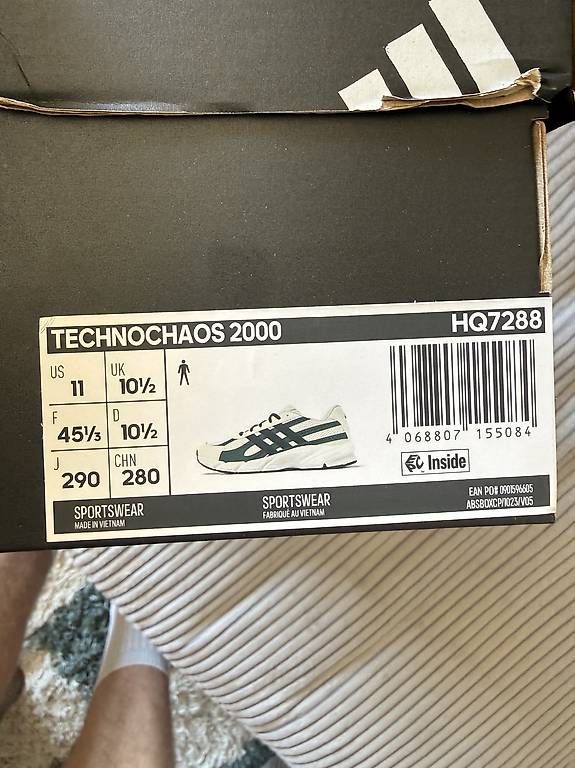 Scarpe da uomo: Adidas TECHNOCHAOS 2000 – Usato da Münchenstein venduto da davidknoerzer 4