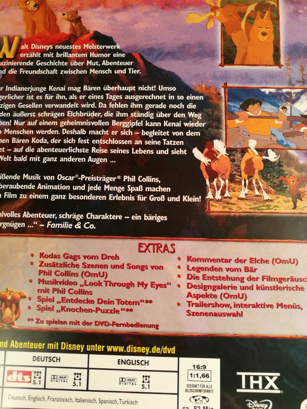 Tutti i DVDs: Bärenbrüder DVD von Walt Disney – Nuovo (secondo la descrizione) da Horn venduto da sonjamenzi 1