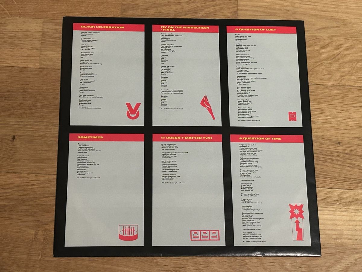 Dischi in vinile: Depeche Mode. 1986. graues Vinyl. Black Celentation – Usato da Faulensee venduto da Mizuno06 2