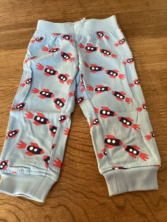 RAKETE 🚀  HOSE GR.74/80 (6-12Mt.) Baby Sweathose / Bundhose