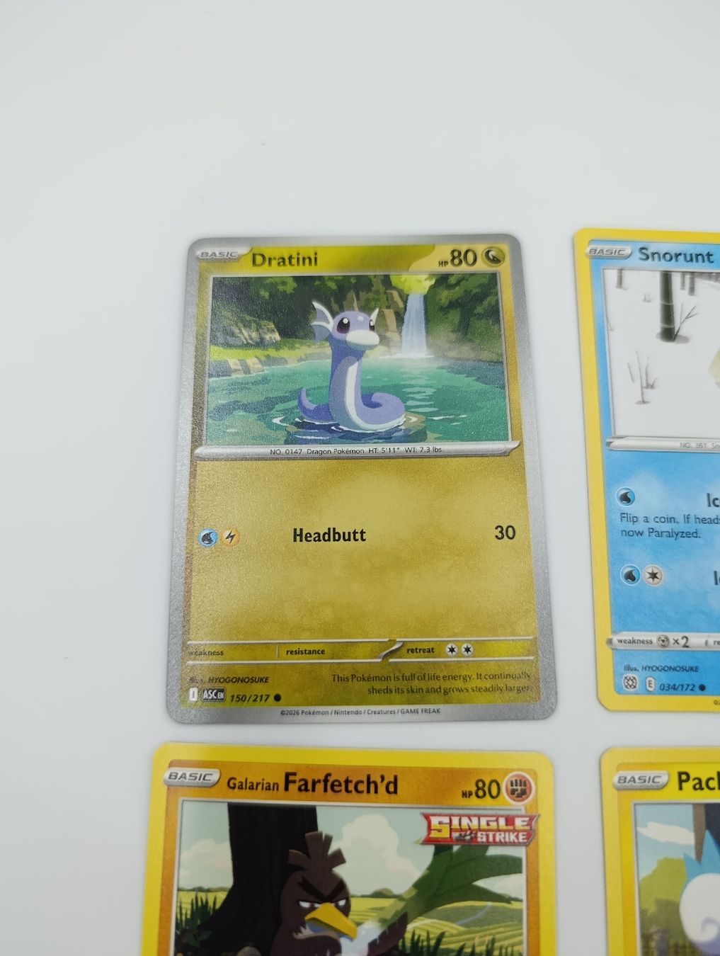 Cartoline: 4x Pokémon Karten Bundle | Hygonosuke Artwork | NM – Usato da Zihlschlacht venduto da Sir_Lonedrinker 4