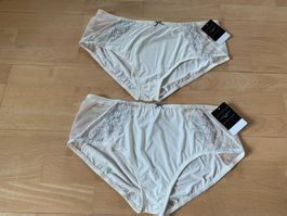 2 CONTURELLE Felina Slip Gr. 48, Beige, NEU