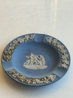 Wedgwood Ashtray Blau mit Dekor guter Zustand(I13)