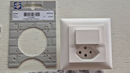 Elektroschalter mit Steckdose Kombi von FELLER