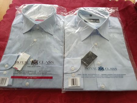 2 HERREN HEMDEN NEU 
