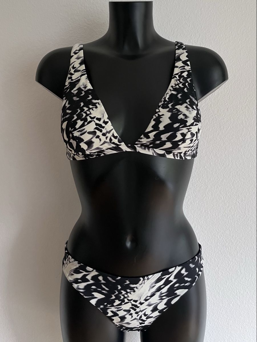 Calvin Klein Maillots de bain & Bikinis: Bikini Calvin Klein schwarz weiss Gr S – Neuf (Voir description) à Baden par Didi_sunshine