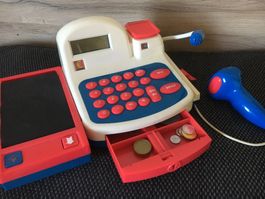 Spiel- KASSE für die Kleinen inklusive Geld + Zubehör