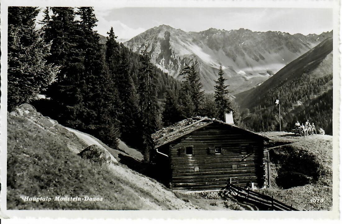 Cartes postales: Hauptalp, Monstein-Davos – D'occasion à Hochdorf par Ziegel-16