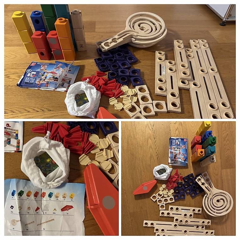 Jouets: Hape Quadrilla vertigo murmelbahn  – D'occasion à Jona par sma_9828
