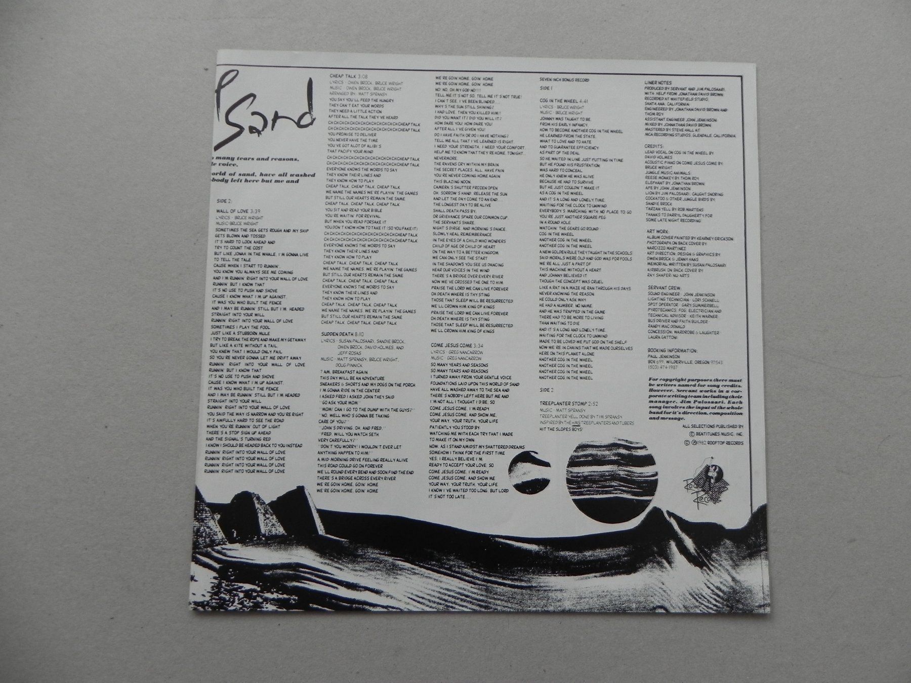 Dischi in vinile: LP brit. Religous New Wave Rock Servant – Usato da Siebnen venduto da krimsie 3