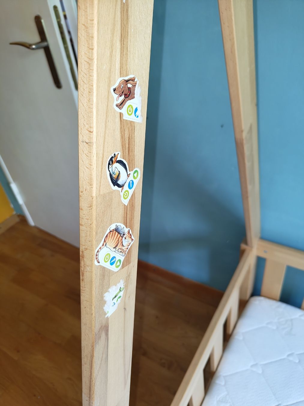 Letti: Kinderbett Hausbett Tipi mit Premium Matratze und Tipi-Bezug – Usato da Müswangen venduto da man_5qt2 3