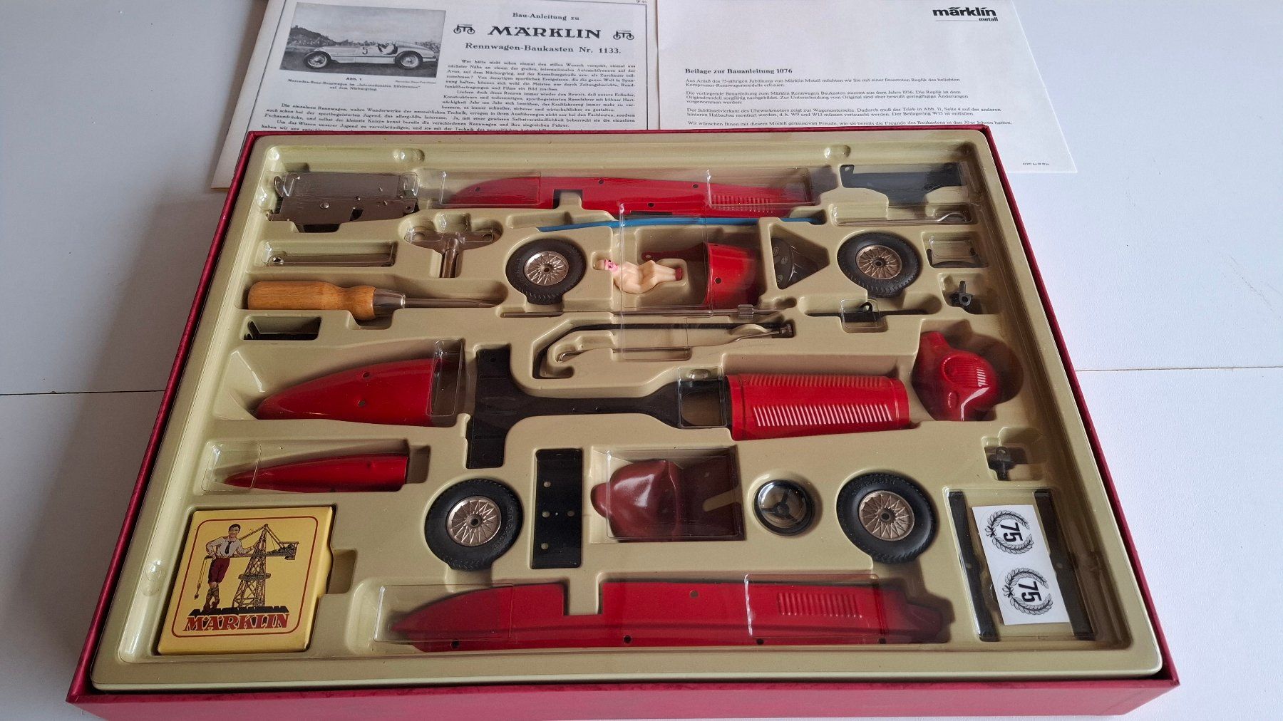 Baukästen: Märklin Auto-Baukasten "Rennwagen" – Neu (gemäss Beschreibung) aus Schönenbuch von krokometer 2