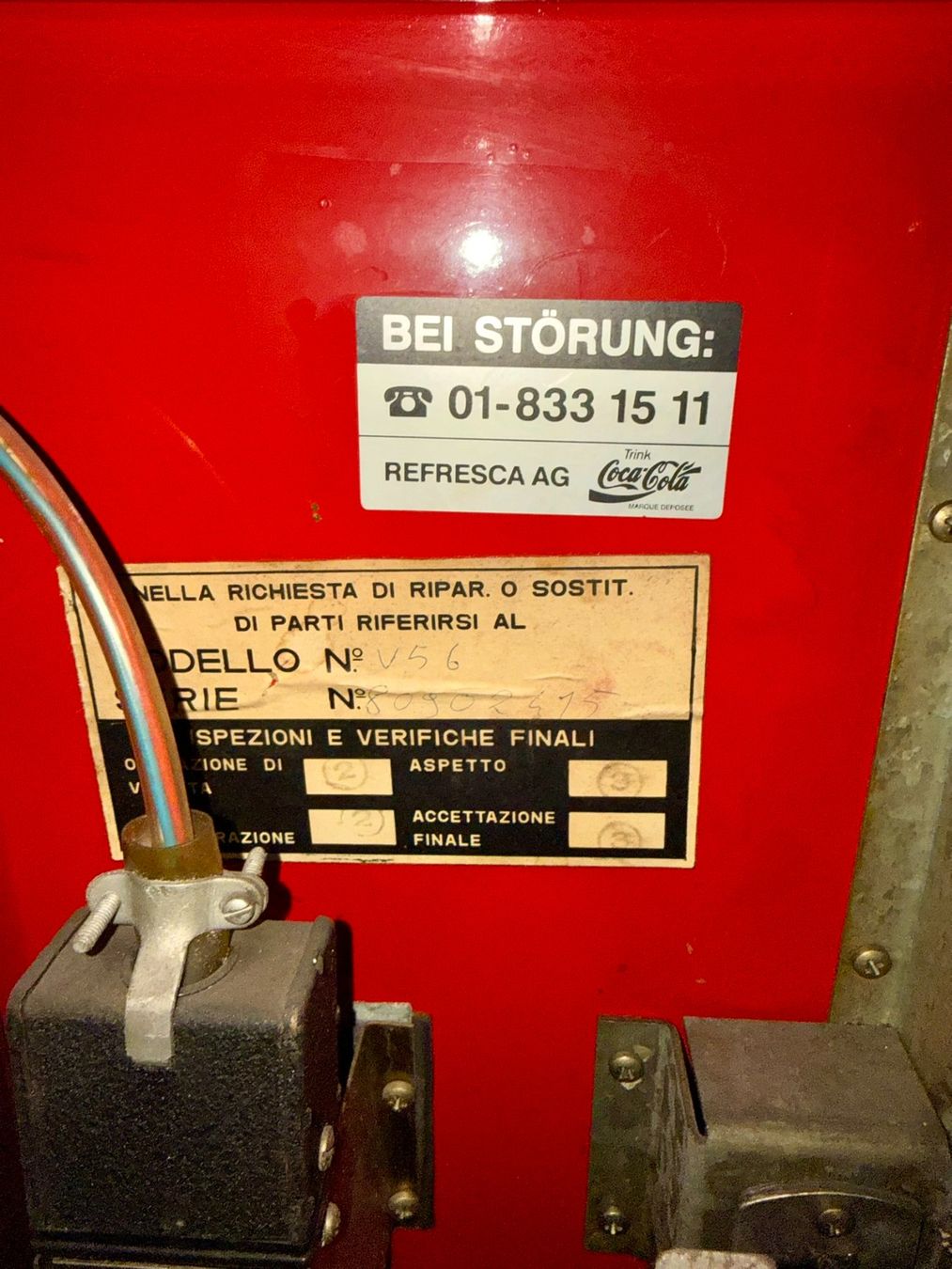 Coca-Cola Autres pour la gastronomie & hôtellerie: Coca Cola Automat nostalgisch – D'occasion à Rossrüti par Workoholic63 9
