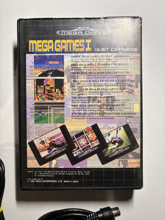 SEGA Mega Drive – Mega Games 1 (cartouche Seule) – PAL – Bon état