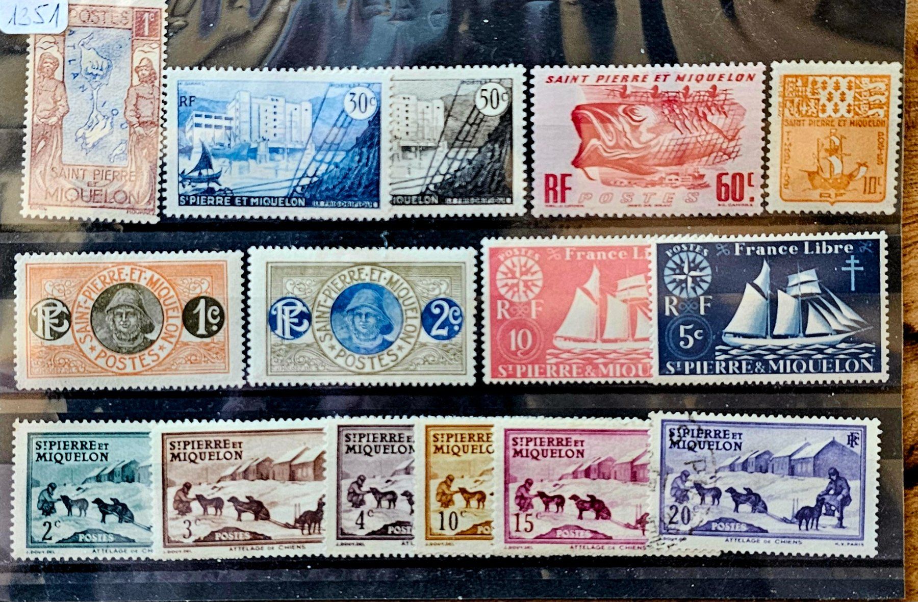 Tutti i francobolli: Saint Pierre-et-Miquelon - timbres – Nuovo (secondo la descrizione) da Les Valettes venduto da Nuba1