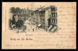 AK St. Gallen, Marktplatz