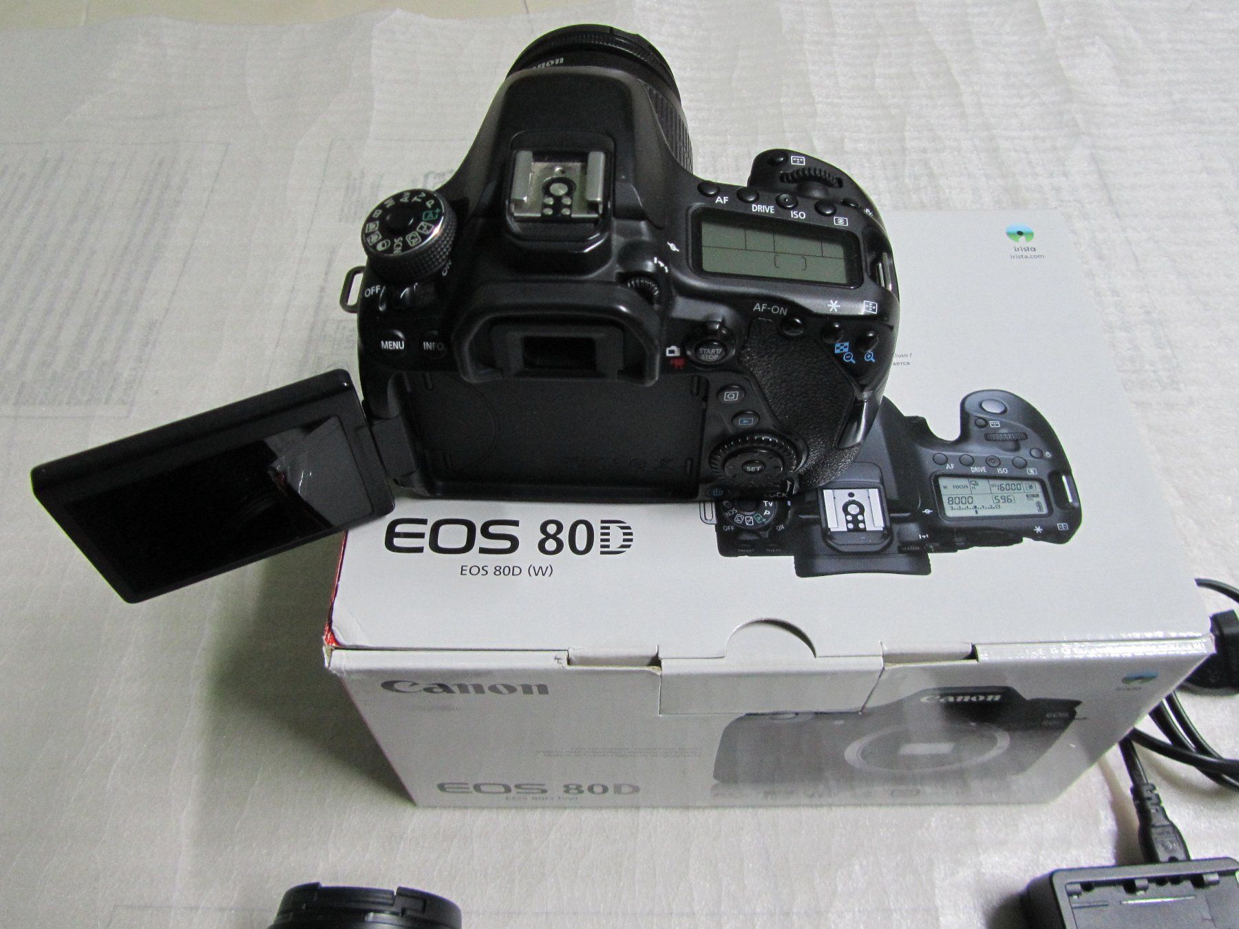 Canon Kamera: CANON EOS 80D Kamera mit 2 Objektiven und Zubehör – Gebraucht aus moosseedorf von RTN10 3