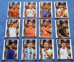 1 Set, Alle 12 Coca-Cola Panini Sticker WM 2026