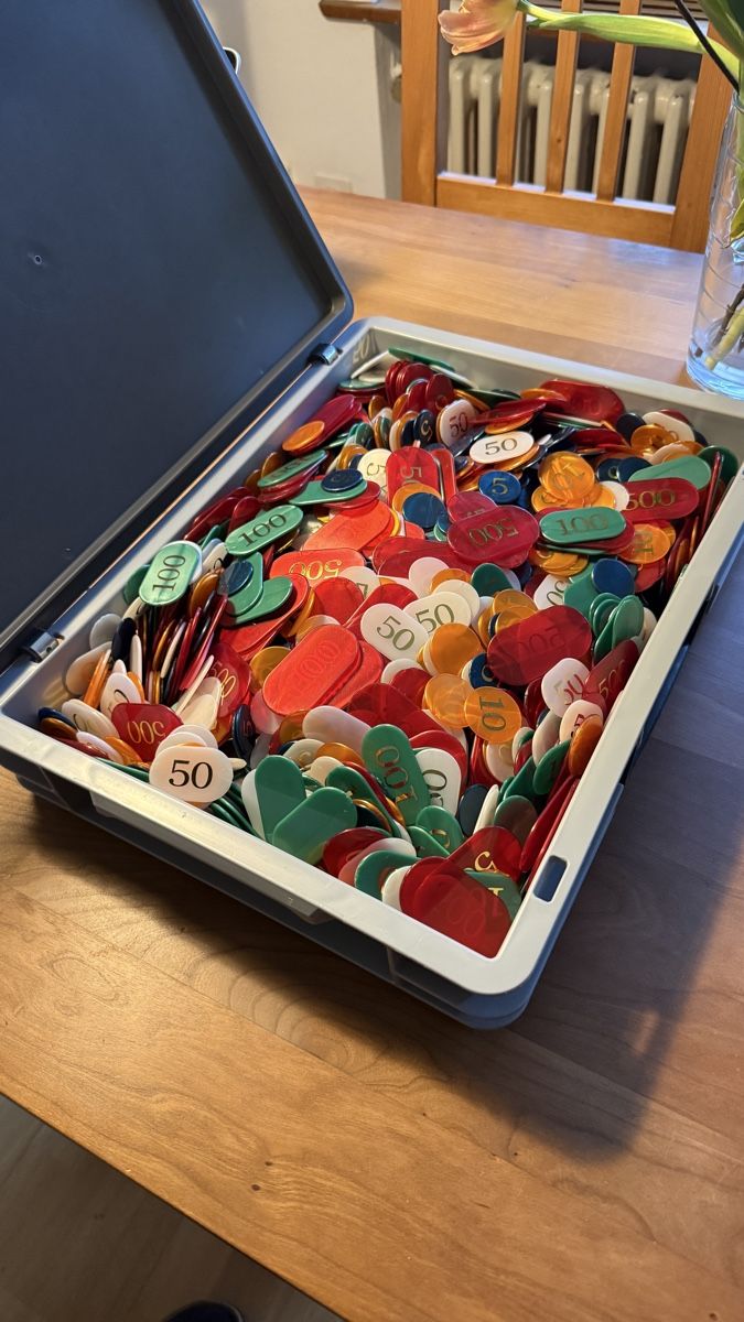 Giochi: Grosser Posten Jetons, Chips, Spiel Marken - Top! – Usato da Basel venduto da 7oclock