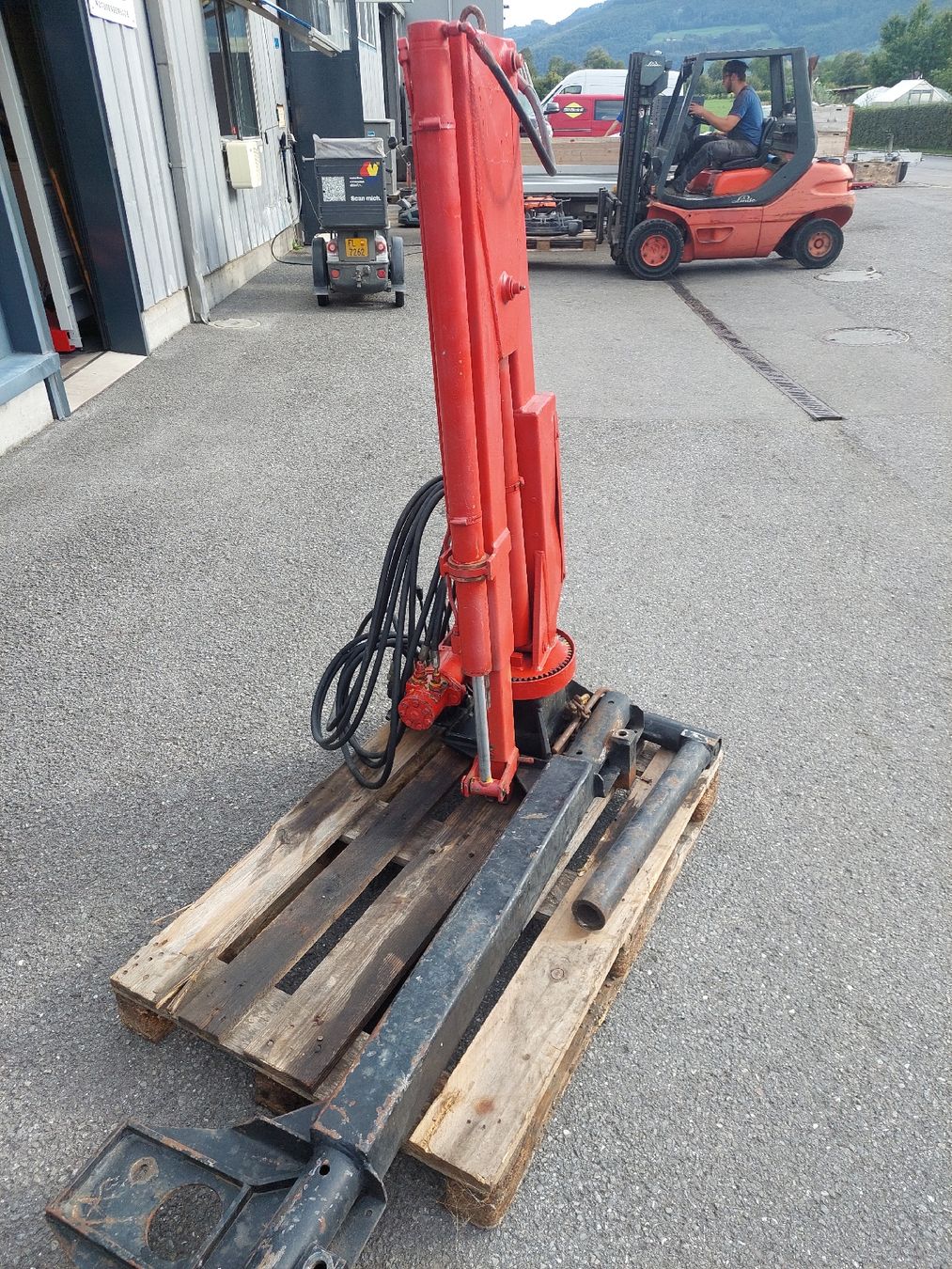 Kräne: Hydraulischer Kran – Gebraucht aus Gams von stoeckligams 2