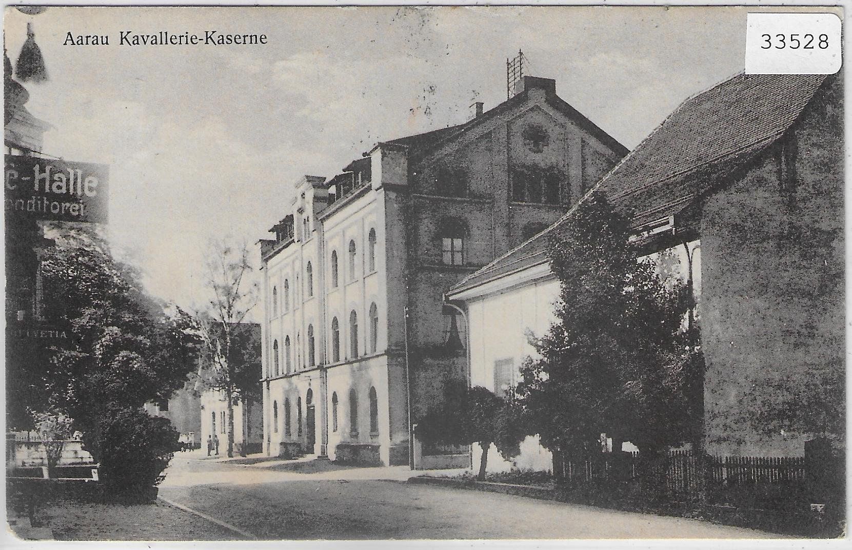 Ansichtskarten: Aarau - Kavallerie-Kaserne – Gebraucht aus Ettingen von Kartenplanet