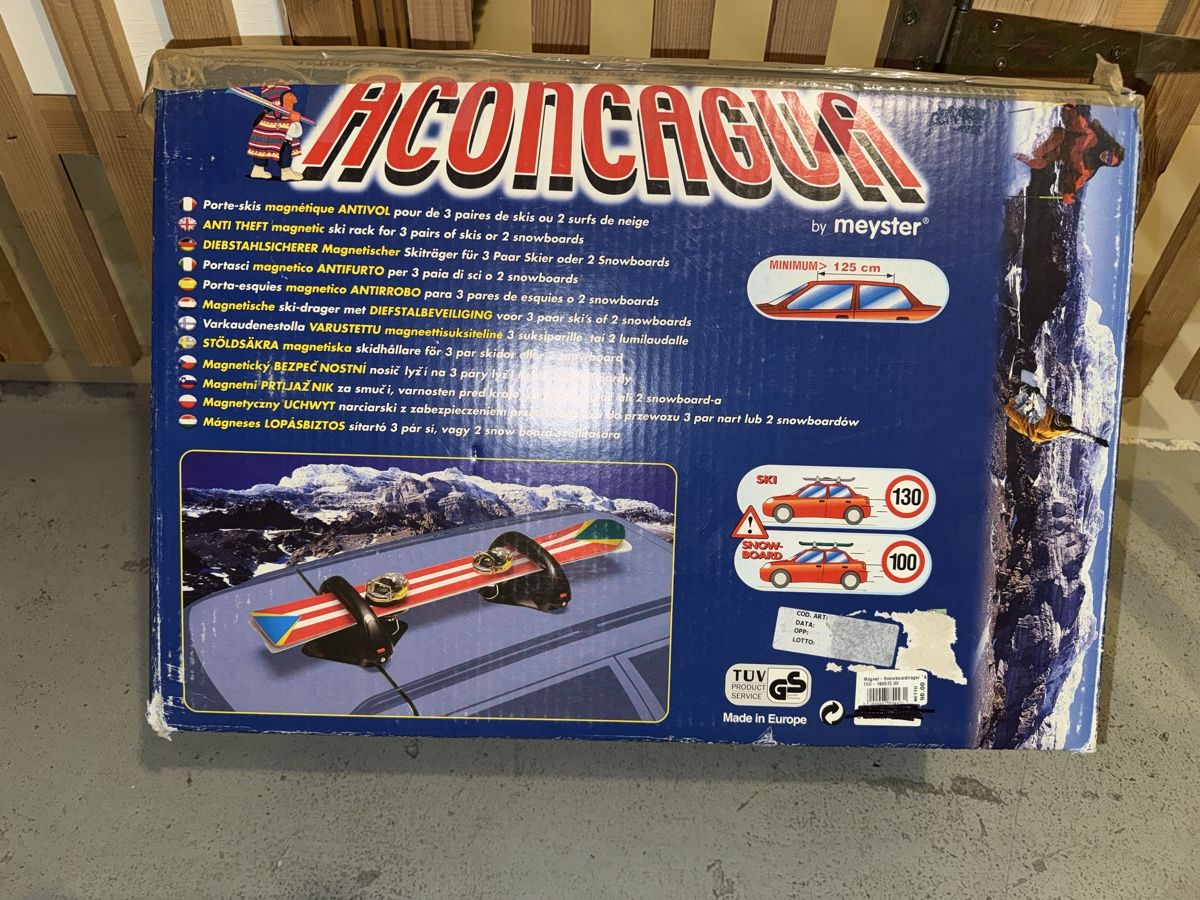 Portapacchi: Skiträger fürs Auto – Nuovo (secondo la descrizione) da Gossau ZH venduto da Shaolin 1