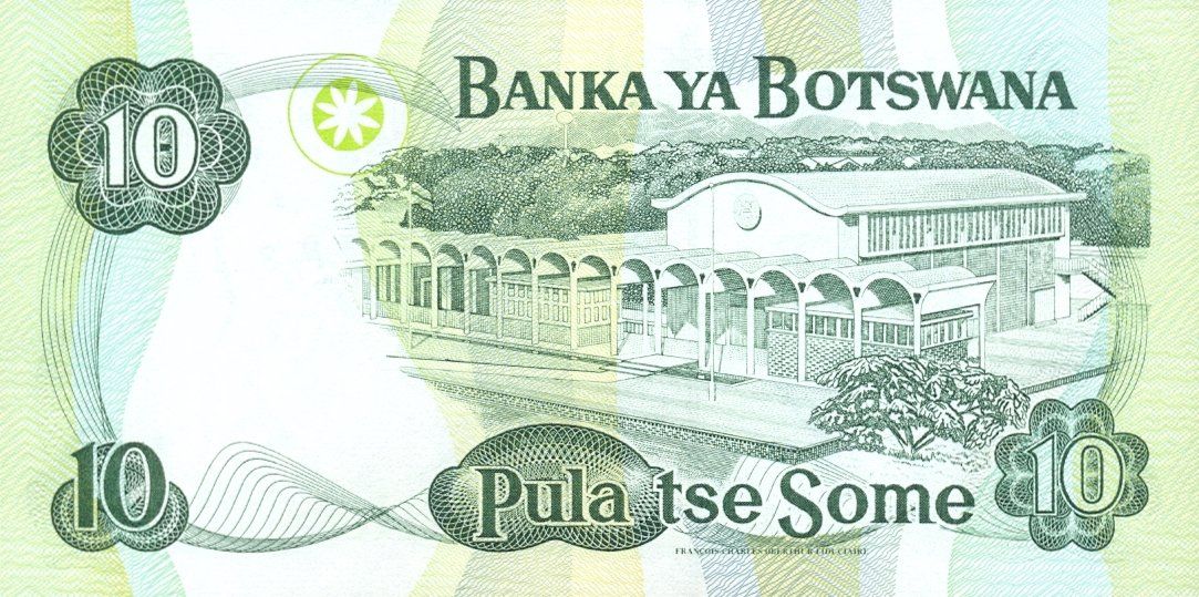 Banconote: Botswana 10 Pula 1999 P-20a UNC – Nuovo (secondo la descrizione) da Schliern b. Köniz venduto da pizzitaxi 1