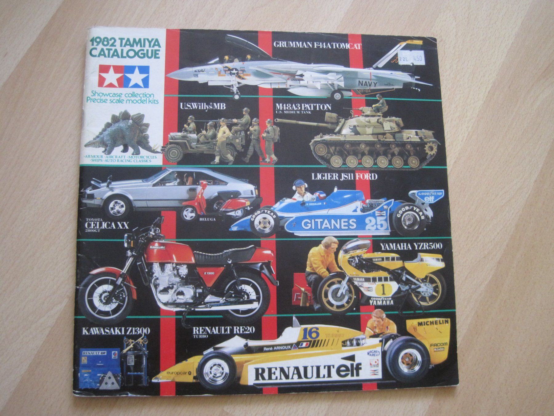 Dokumente: Tamiya Katalog 1982 mit  Dioramas Abbildungen uvm – Gebraucht aus Gossau SG von Noryflory