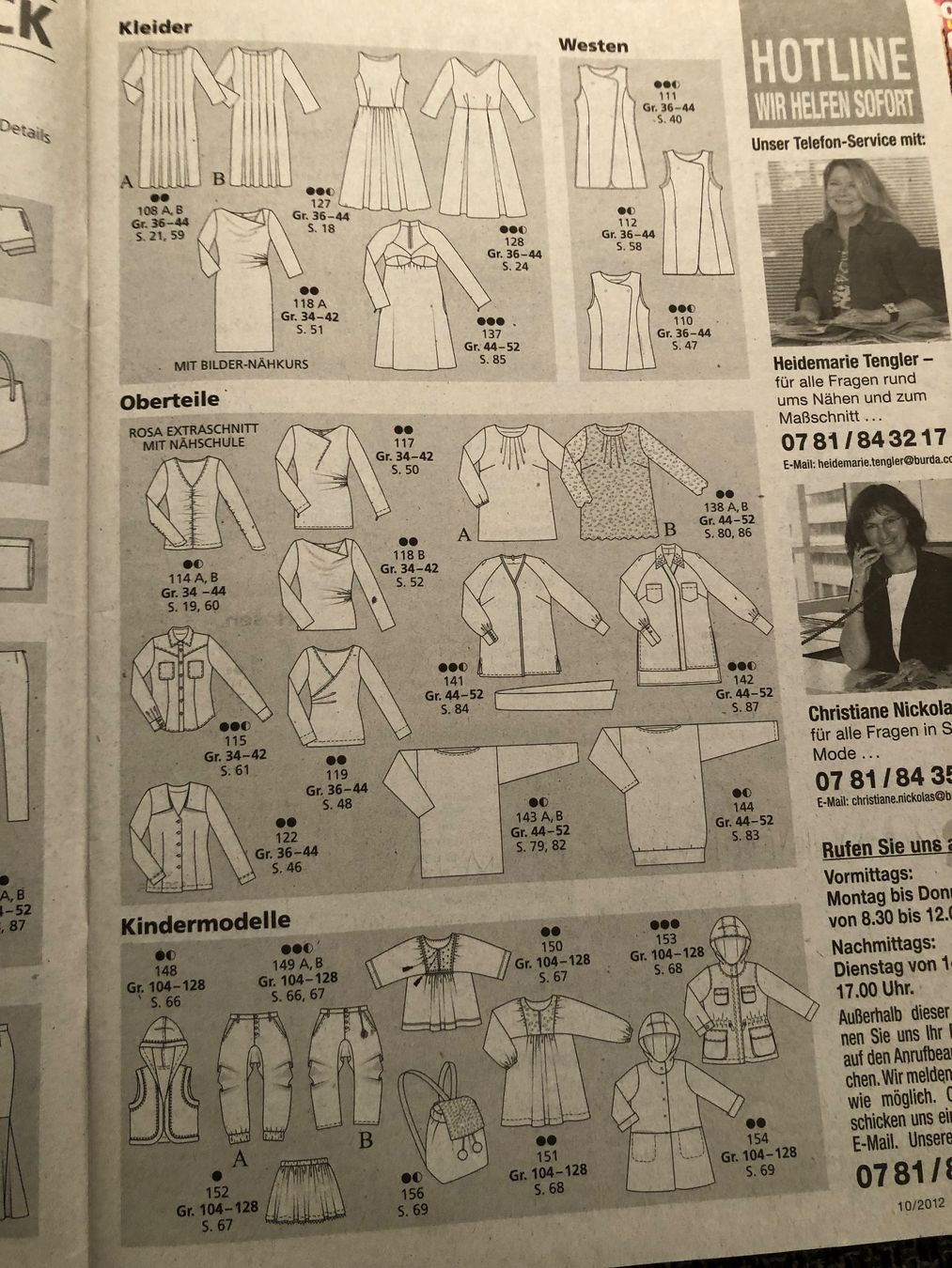 Riviste & Magazine: burda style 10/2012 – Nuovo (secondo la descrizione) da Langnau am Albis venduto da snla_scc9 1
