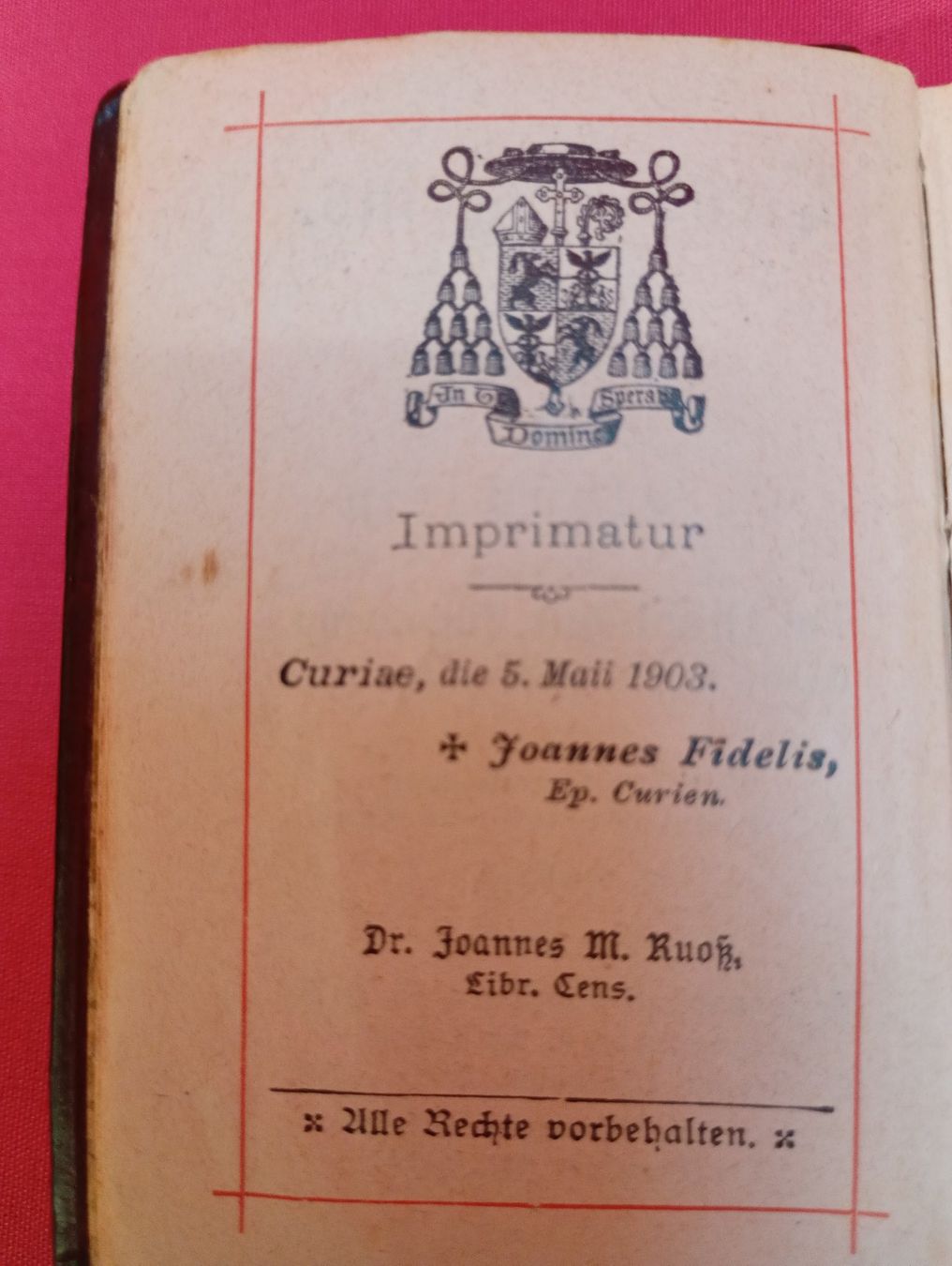 Livres: Antikes Gebetsbüchlein von 1903 – D'occasion à Seewen SO par Shami0 2