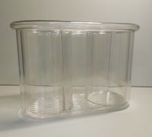 Weinkühler für 2 Flaschen Kühlbehälter   Plexiglas