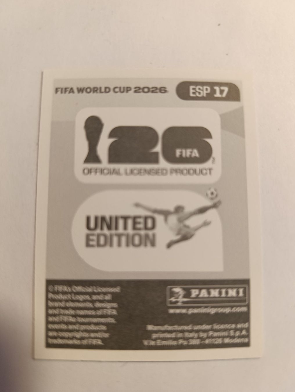 Panini Carte collezionabili: ESP 17, Panini WM Sticker – Nuovo (secondo la descrizione) da Kriens venduto da Annele97 1