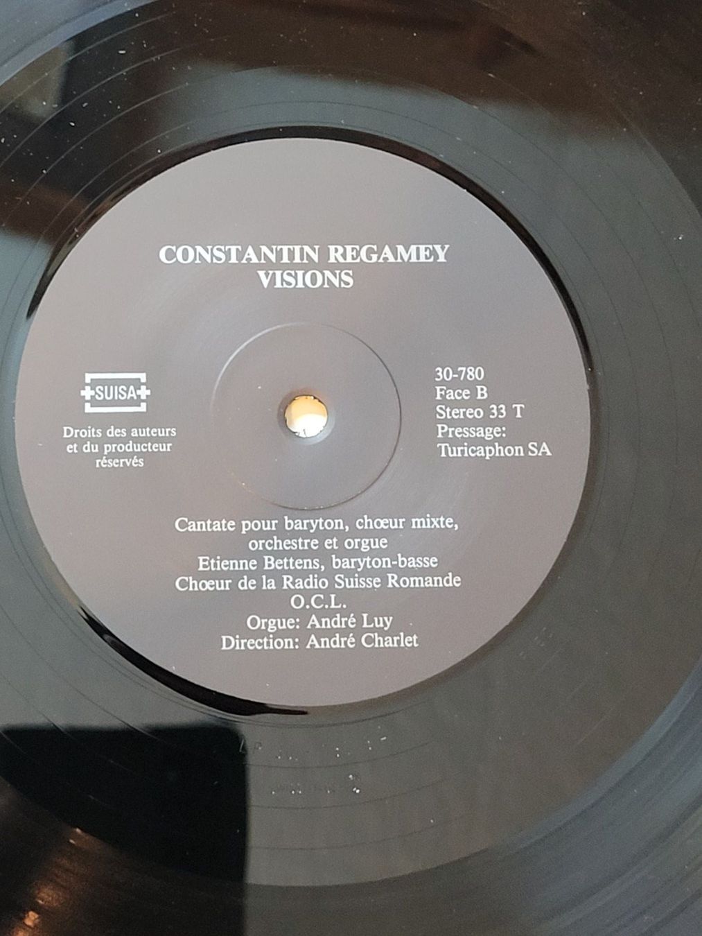 Vinyles: Disque Vinyle 33T Constantin Regaey VISIONS – D'occasion à La Chaux-de-Fonds par reu_kx5l 5