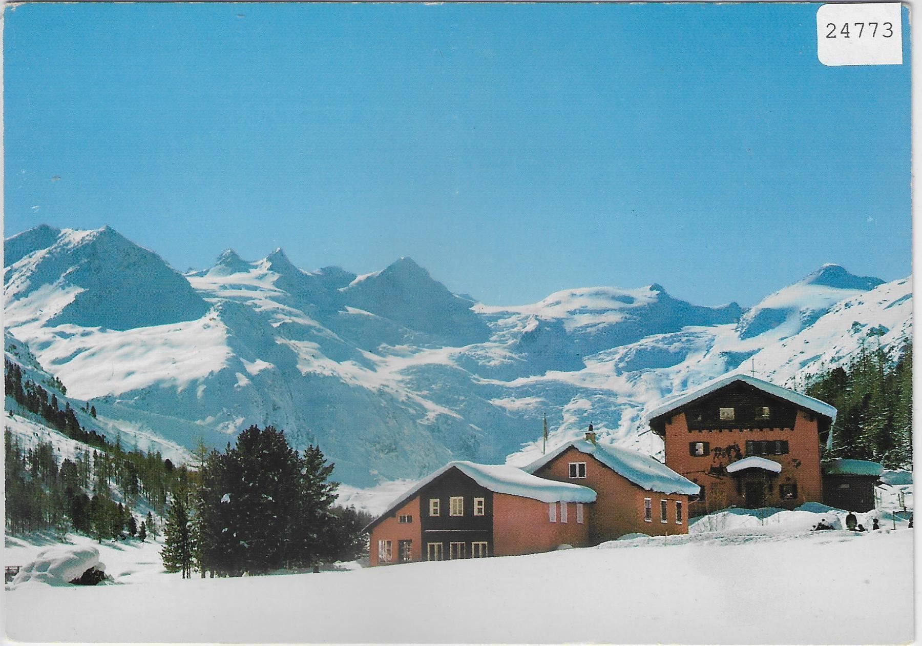 Cartoline postali: Hotel Restaurant Roseggletscher – Antico da Ettingen venduto da Kartenplanet