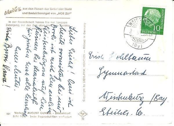 Cartes postales: Mecki Sternzeichen Steinbock Diehl AK 501 Motiv – Neuf (Voir description) à Ennetmoos par Ambuman 1