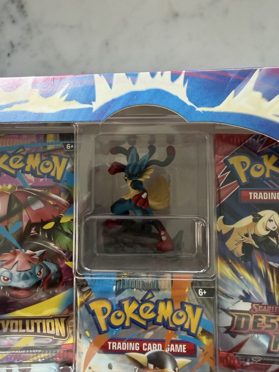 Pokémon Cartes à collectionner: Mega Lucario Figure Collection – Neuf avec emballage d'origine à Cademario par Yleeyle 1