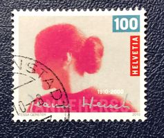 Nr.1367 100 Geburtstag Jeanne Hersch GESTEMPELT  ﻿  